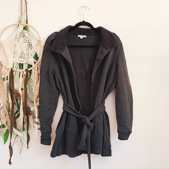 JAMES PERSE WRAP JACKET SIZE 4 MINT CONDITION - Picture 1 of 3